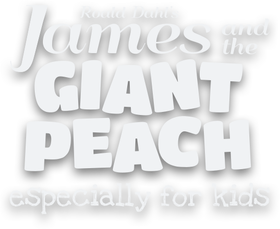 Roald Dahl's James and the Giant Peach logo