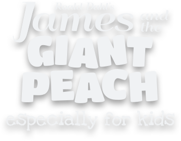 Roald Dahl's James and the Giant Peach logo